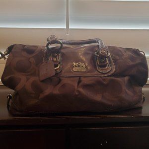 Coach Satchel in Signature Print